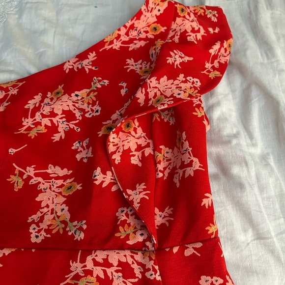 New 19 Cooper One Shoulder Ruffle Dress (D4) - Picture 6 of 7